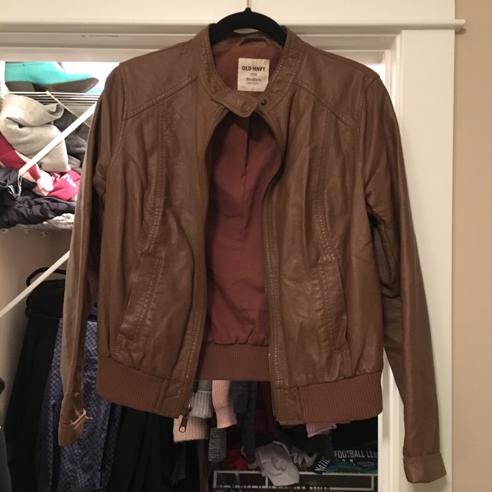 Leather jacket